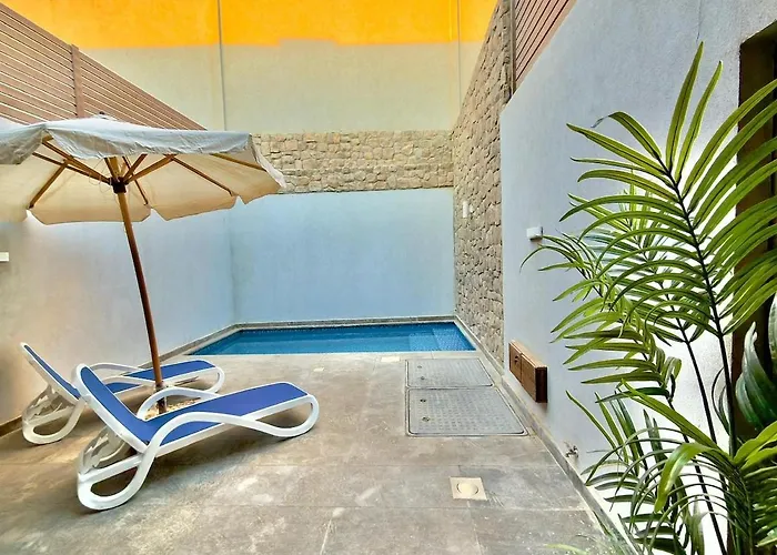 Bali Duplex Private Pool 2br & Nanny - Gouna *